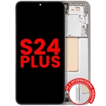 Samsung Galaxy S24 Plus Display + Frame - Marble Gray Soft Oled