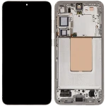 Samsung Galaxy S24 Plus Display + Frame - Amber Yellow Soft Oled