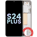 Samsung Galaxy S24 Plus Display + Frame - Marble Gray SVP