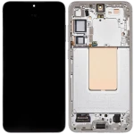 Samsung Galaxy S24 Plus Display + Frame - Marble Gray SVP