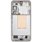 Samsung Galaxy S24 Plus Display + Frame - Marble Gray SVP