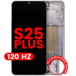 Samsung Galaxy S25 Plus Display + Frame (120Hz) - Silver Shadow Soft oled