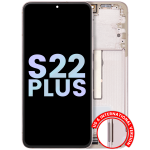 Samsung Galaxy S22 Plus Display + Frame - Pink Gold SVP