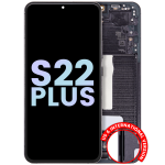 Samsung Galaxy S22 Plus Display + Frame - Phantom Black SVP