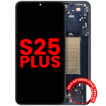 Samsung Galaxy S25 Plus Display + Frame - Blue Black Soft Oled