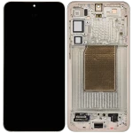 Samsung Galaxy S25 Plus Display + Frame - Pink Gold Soft Oled AM Plus