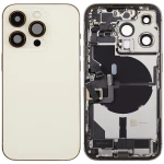 Apple iPhone 14 Pro Housing with Small Parts - Gold Pulled A