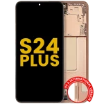 Samsung Galaxy S24 Plus Display + Frame - Sandstone Orange Refurbished