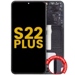 Samsung Galaxy S22 Plus Display + Frame - Phantom Black Refurbished