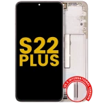 Samsung Galaxy S22 Plus Display + Frame - Pink Gold / Violet Refurbished