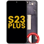 Samsung Galaxy S23 Plus Display + Frame - Phantom Black Refurbished