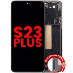 Samsung Galaxy S23 Plus Display + Frame - Green Soft Oled