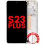 Samsung Galaxy S23 Plus Display + Frame - Cream Soft Oled