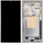 Samsung Galaxy S24 Ultra Display + Frame - Titanium Yellow SVP