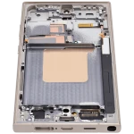 Samsung Galaxy S24 Ultra Display + Frame - Titanium Yellow SVP
