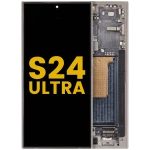 Samsung Galaxy S24 Ultra Display + Frame - Titanium Gray Refurbished