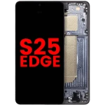 Samsung Galaxy S25 Edge Display + Frame - Titanium Jetblack Soft Oled