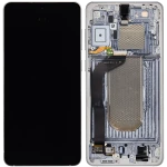 Samsung Galaxy S25 Edge Display + Frame - Titanium Silver Soft Oled