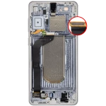 Samsung Galaxy S25 Edge Display + Frame - Titanium Silver Soft Oled