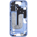 Apple iPhone 16 Middle Frame with Small Parts (No Charger Flex) - Ultramarine Pulled B
