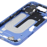 Apple iPhone 16 Middle Frame with Small Parts (No Charger Flex) - Ultramarine Pulled B