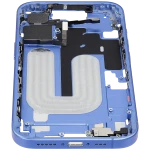 Apple iPhone 16 Middle Frame with Small Parts (No Charger Flex) - Ultramarine Pulled B