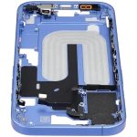 Apple iPhone 16 Middle Frame with Small Parts (No Charger Flex) - Ultramarine Pulled B
