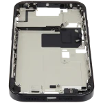 Apple iPhone 16 Pro Middle Frame with Small Parts (No Charger Flex) - Black Titanium Pulled C