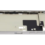 Apple iPhone 16 Pro Max Middle Frame with Small Parts (No Charger Flex) - White Titanium Pulled C