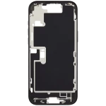 Apple iPhone 16 Pro Max Middle Frame with Small Parts (No Charger Flex) - Black Titanium Pulled C