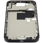 Apple iPhone 16 Pro Max Middle Frame with Small Parts (No Charger Flex) - Black Titanium Pulled C