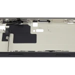 Apple iPhone 16 Pro Max Middle Frame with Small Parts (No Charger Flex) - Black Titanium Pulled C