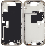 Apple iPhone 16 Pro Max Middle Frame with Small Parts (No Charger Flex) - Natural Titanium Pulled B