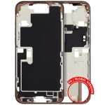 Apple iPhone 16 Pro Max Middle Frame with Small Parts (No Charger Flex) - Desert Titanium Pulled B