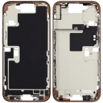 Apple iPhone 16 Pro Max Middle Frame with Small Parts (No Charger Flex) - Desert Titanium Pulled B