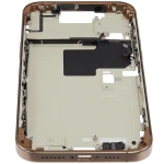 Apple iPhone 16 Pro Max Middle Frame with Small Parts (No Charger Flex) - Desert Titanium Pulled B