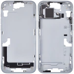 Apple iPhone 15 Plus Middle Frame with Small Parts (No Charger Flex) - Blue Pulled C