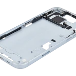 Apple iPhone 15 Plus Middle Frame with Small Parts (No Charger Flex) - Blue Pulled C