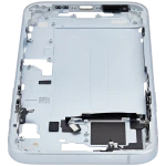 Apple iPhone 15 Plus Middle Frame with Small Parts (No Charger Flex) - Blue Pulled C