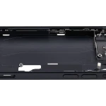 Apple iPhone 15 Middle Frame with Small Parts (No Charger Flex) - Black Pulled C