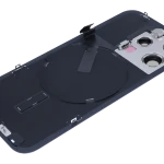 Apple iPhone 15 Pro Back Cover with Magnet Bazel incl NFC and Flash Flex - Natural Titanium Service Pack