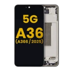 Samsung Galaxy A36 Display + Frame - Black Refurbished