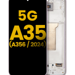 Samsung Galaxy A35 Display + Frame - Lilac Refurbished