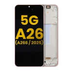 Samsung Galaxy A26 Display + Frame - Peach Pink Refurbished