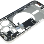 Apple iPhone 15 Pro Middle Frame with Small Parts (No Charger Flex) - Natural Titanium Pulled C