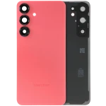 Samsung Galaxy S25 Plus Back Cover + Camera Lens - Coral Red SVP