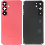 Samsung Galaxy S25 Plus Back Cover + Camera Lens - Coral Red SVP