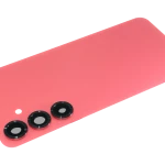 Samsung Galaxy S25 Plus Back Cover + Camera Lens - Coral Red SVP