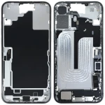 Apple iPhone 16 Plus Middle Frame with Small Parts - White Pulled C