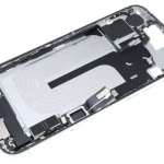 Apple iPhone 16 Plus Middle Frame with Small Parts - White Pulled C